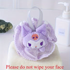 1pc Boule de Bain Mignonne à Motifs de Fleurs et Dentelle pour Frotter le Dos