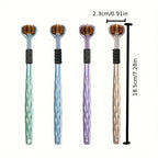 12 Brosses À Dents En Bois Pour Adultes - Design U-Shaped 3D Tout-Inclusif, Nettoyage À 360°, Doux Pour Les Dents Et Les Gencives, Poignée Transparente Avec Motif À Rayures, Sans Parfum C655