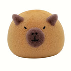 Boules de bain Kapibala 1\u002F2, éponges de douche douces et mignonnes, accessoires de bain pour le visage et le corps, cadeaux adorables en forme d'animaux