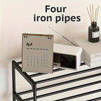 1 Stackable Shoe Rack, Multi-Layer Home Easy Entryway Shoe Holder, Suitable for Hallways, Entrances, and Balconies