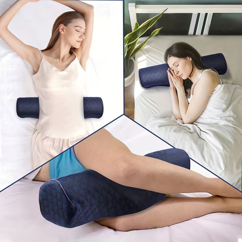 1pc Coussin de Soutien Cervical - Soins Ergonomiques du Cou pour Confort Nomade & Relaxation Instantanée, Coussinet pour Jambes