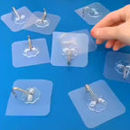 15pcs Crochets Adhésifs Forts - Étanches, Installation Facile pour Mur & Salle de Bain, Organisateur de Suspension Multifonctionnel Sans Couture, Crochets pour Salle de Bain, Crochets Utilitaires