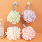Globe de bain à bulles, fleur de bain, ultra-doux, pour femmes, grande taille, adorable, non détachable, produit de bain haut de gamme et polyvalent