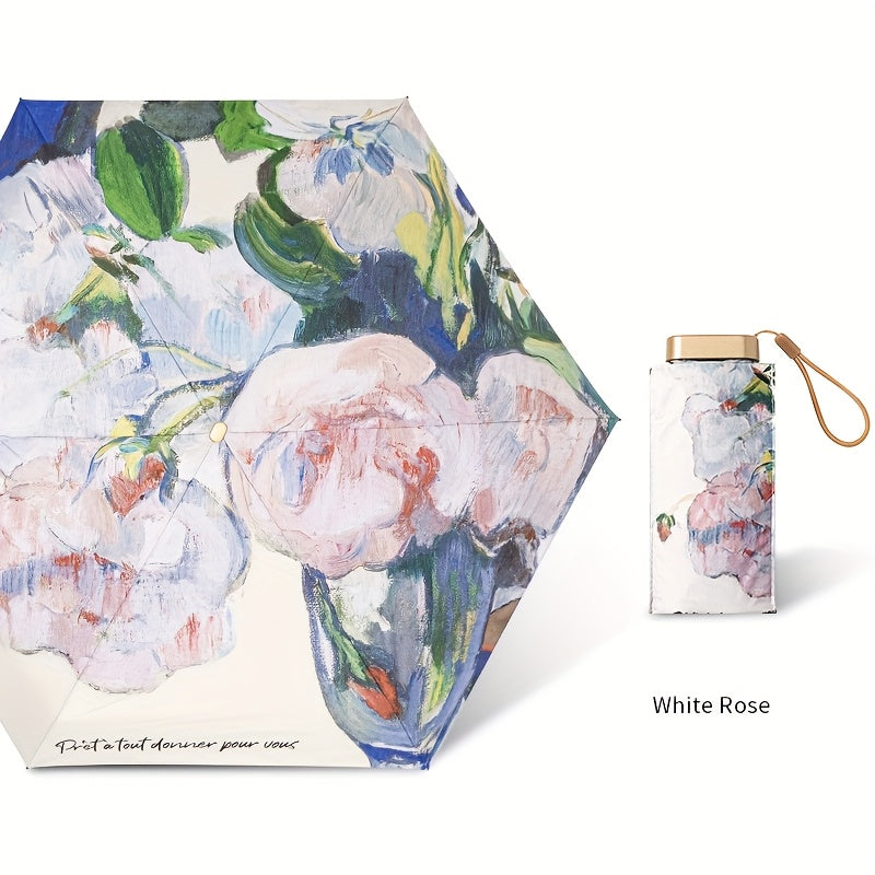 Parasol de Soleil Léger et Compact pour Toutes Saisons avec Protection UV pour Femmes