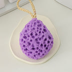 1pc Éponge de bain douce - Design de fruits mignon, non lâche, mousse hautement absorbante pour une exfoliation douce, idéale pour la douche et la salle de bain, éponge de douche | Design amusant | Éponge de bain durable